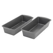 GoodCook frente del set de moldes para pan, muestra tamaño y acabado útil