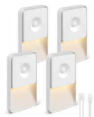 GOODEA paquete frontal de cuatro luces nocturnas muestra conveniencia