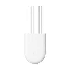 Google Nest Power Connector vista frontal mostrando diseño compacto y fácil instalación