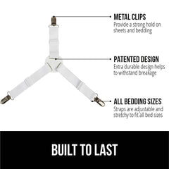 GORILLA GRIP clip metálico circular en primer plano, agarre seguro y duradero