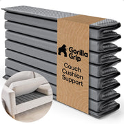 GORILLA GRIP frontal del embalaje mostrando soporte de sofá resistente