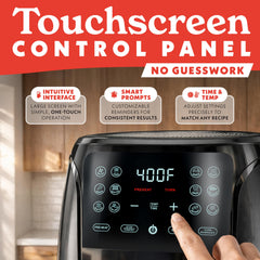 Gourmia panel digital con 12 preajustes para cocción rápida y sencilla