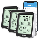 Govee H5075 front view showing compact 3-pack and clear labeling for easy identification and purchase