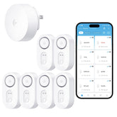 GoveeLife front packaging showing six leak detectors and features