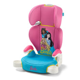 Graco Barbie Turbobooster front view showing playful design and secure seating