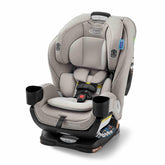 Graco Extend2Fit front view showing seat profile and benefit of versatile fit