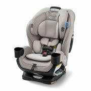 Graco Extend2Fit front view showing seat profile and benefit of versatile fit
