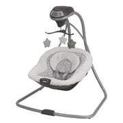 Graco Simple Sway vista frontal mostrando diseño compacto y confort