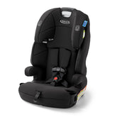 Graco front view showing full seat and harness for easy identification and safety