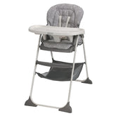 Graco trona frontal vista completa, diseño compacto y estable