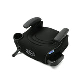 Graco TurboBooster LX front view showing compact booster for easy installation and comfort
