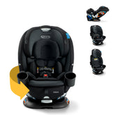 Graco vista frontal del asiento mostrando diseño y seguridad