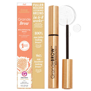 Grande Cosmetics front packaging showing product and benefit of fuller brows