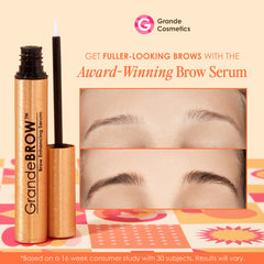 Grande Cosmetics aplicador fino del sérum para precisión en cejas