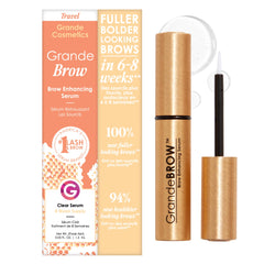 Grande Cosmetics frontal del empaque mostrando tamaño y beneficio visual
