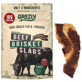 Grazly bolsa frontal mostrando paquete de 5 oz con calidad steakhouse