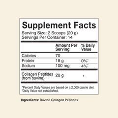 Great Lakes Gelatin colágeno mezclado en batido nutritivo con frutas