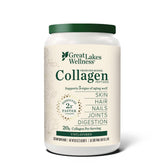 Great Lakes Gelatin front packaging showing clean collagen benefits