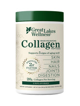 Great Lakes Wellness front packaging showing container and label with clear benefits