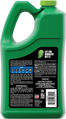 Green Gobbler vertiéndose en desagüe demostrando aplicación fácil y segura