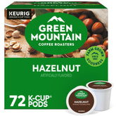 Green Mountain Coffee Roasters front packaging showing 72-count convenience
