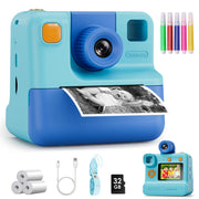 GREENKINDER front packaging showing blue camera and included kit for gifting
