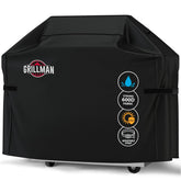 Grillman funda frontal 58" mostrando cobertura completa y protección