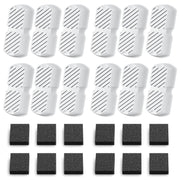 GROOKPET front packaging showing 12 filters and 12 sponges, ready supply