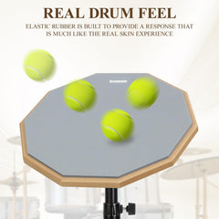 GrowDaily close-up of rubber surface highlighting realistic rebound