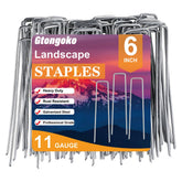 Gtongoko paquete frontal de 120 grapas de 6" mostrando cantidad y embalaje resistente
