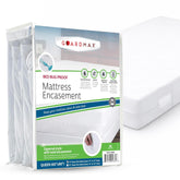 Guardmax vista frontal del embalaje mostrando protector y beneficios