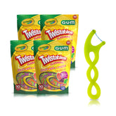 GUM Crayola frente del empaque mostrando 4 pack y beneficios visibles