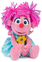 GUND Abby Cadabby front view showing plush design and friendly smile for cuddling