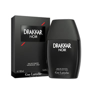 Guy Laroche Drakkar Noir frasco frontal muestra poder y presencia