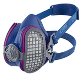 GVS Elipse front view showing compact facepiece and adjustable headband for comfort