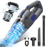 Gxzsk handheld vacuum front view showing compact design and controls