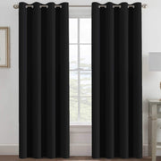 H.VERSAILTEX panel frontal en jet black mostrando caída y color profundo