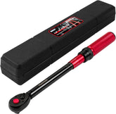 Hairich torque wrench front view showing full length and professional finish for reliable torque control
