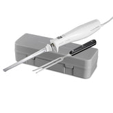 Hamilton Beach electric knife front view showing compact design and easy control