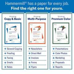 Hammermill paper feeding in a color copier ensuring jam-free performance