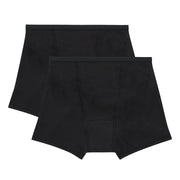 Hanes boxer frontal del pack mostrando diseño discreto y protección cómoda