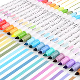 HANKU frontal del estuche mostrando los 24 colores, organización clara y atractiva