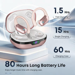 HAOYUYAN gancho flexible colocado en oreja, sujeción estable