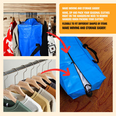 HAPPY CHEERS heavy-duty zipper open down side for easy loading benefit