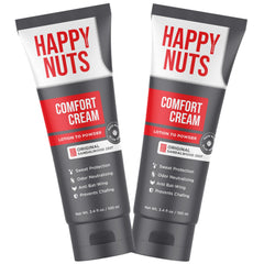 HAPPY NUTS frente del envase mostrando el pack doble y beneficios