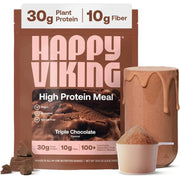 Happy Viking front packaging showing chocolate flavor and key benefits
