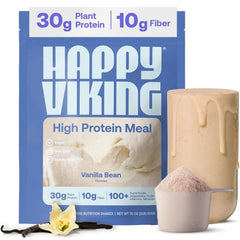 Happy Viking front packaging showing clean vegan protein benefits
