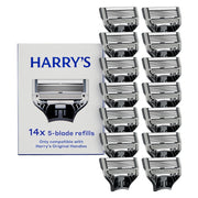 Harry's empaque frontal con 14 recambios, suministro prolongado