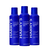 Harry's vista frontal del pack de 3 envases, conveniencia y ahorro