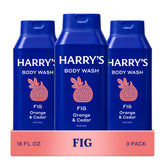 Harry's frasco frontal Fig mostrando diseño y volumen, práctico y elegante